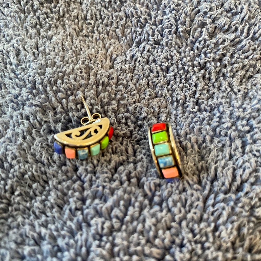 Colorful earrings